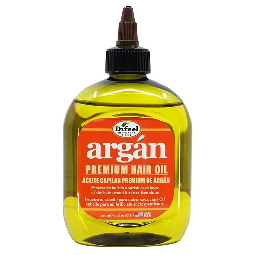 Difeel Argan Premium Oily Hair Care Oil 7.1Oz (210ml)